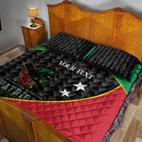 St Kitts and Nevis Cricket Custom Quilt Bed Set 10th Anniversary Go Champions Patriots - Wonder Print Shop