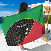 St Kitts and Nevis Cricket Custom Sarong 10th Anniversary Go Champions Patriots - Wonder Print Shop
