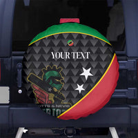 St Kitts and Nevis Cricket Custom Spare Tire Cover 10th Anniversary Go Champions Patriots - Wonder Print Shop
