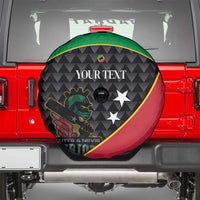 St Kitts and Nevis Cricket Custom Spare Tire Cover 10th Anniversary Go Champions Patriots - Wonder Print Shop