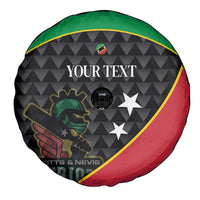 St Kitts and Nevis Cricket Custom Spare Tire Cover 10th Anniversary Go Champions Patriots - Wonder Print Shop