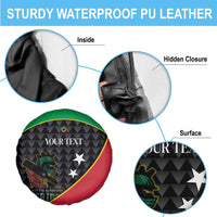 St Kitts and Nevis Cricket Custom Spare Tire Cover 10th Anniversary Go Champions Patriots - Wonder Print Shop