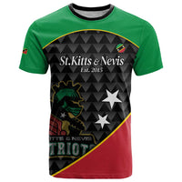 St Kitts and Nevis Cricket Custom T Shirt 10th Anniversary Go Champions Patriots - Wonder Print Shop