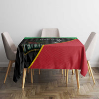 St Kitts and Nevis Cricket Custom Tablecloth 10th Anniversary Go Champions Patriots - Wonder Print Shop