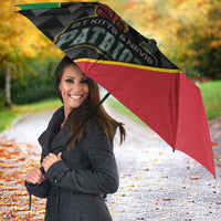 St Kitts and Nevis Cricket Custom Umbrella 10th Anniversary Go Champions Patriots - Wonder Print Shop