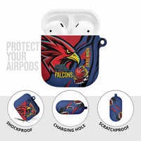Antigua and Barbuda Cricket Custom AirPods Case Go Champions Falcons - Wonder Print Shop