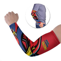 Antigua and Barbuda Cricket Custom Arm Sleeves Go Champions Falcons - Wonder Print Shop
