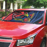 Antigua and Barbuda Cricket Custom Auto Sun Shade Go Champions Falcons - Wonder Print Shop