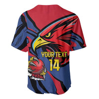 Antigua and Barbuda Cricket Custom Baseball Jersey Go Champions Falcons - Wonder Print Shop