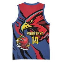 Antigua and Barbuda Cricket Custom Basketball Jersey Go Champions Falcons - Wonder Print Shop