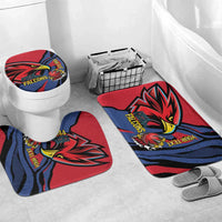 Antigua and Barbuda Cricket Custom Bathroom Set Go Champions Falcons - Wonder Print Shop