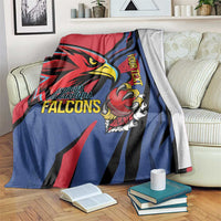 Antigua and Barbuda Cricket Custom Blanket Go Champions Falcons - Wonder Print Shop
