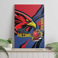 Antigua and Barbuda Cricket Custom Canvas Wall Art Go Champions Falcons - Wonder Print Shop