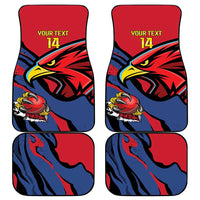 Antigua and Barbuda Cricket Custom Car Mats Go Champions Falcons - Wonder Print Shop