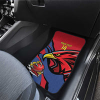 Antigua and Barbuda Cricket Custom Car Mats Go Champions Falcons - Wonder Print Shop