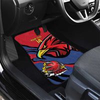 Antigua and Barbuda Cricket Custom Car Mats Go Champions Falcons - Wonder Print Shop