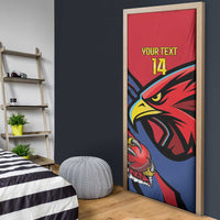 Antigua and Barbuda Cricket Custom Door Cover Go Champions Falcons - Wonder Print Shop