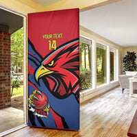 Antigua and Barbuda Cricket Custom Door Cover Go Champions Falcons - Wonder Print Shop