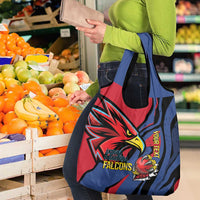 Antigua and Barbuda Cricket Custom Grocery Bag Go Champions Falcons - Wonder Print Shop