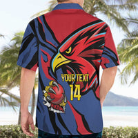 Antigua and Barbuda Cricket Custom Hawaiian Shirt Go Champions Falcons - Wonder Print Shop