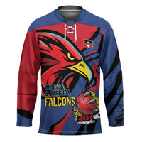 Antigua and Barbuda Cricket Custom Hockey Jersey Go Champions Falcons - Wonder Print Shop