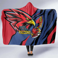 Antigua and Barbuda Cricket Custom Hooded Blanket Go Champions Falcons - Wonder Print Shop