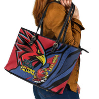 Antigua and Barbuda Cricket Custom Leather Tote Bag Go Champions Falcons - Wonder Print Shop