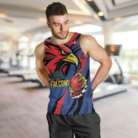 Antigua and Barbuda Cricket Custom Men Tank Top Go Champions Falcons - Wonder Print Shop