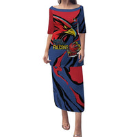 Antigua and Barbuda Cricket Custom Puletasi Go Champions Falcons - Wonder Print Shop