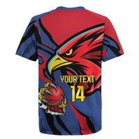 Antigua and Barbuda Cricket Custom Rugby Jersey Go Champions Falcons - Wonder Print Shop