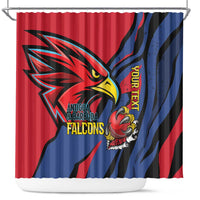 Antigua and Barbuda Cricket Custom Shower Curtain Go Champions Falcons - Wonder Print Shop