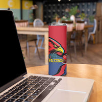 Antigua and Barbuda Cricket Custom Skinny Tumbler Go Champions Falcons - Wonder Print Shop