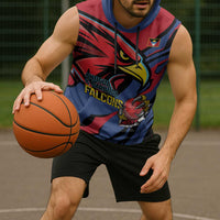 Antigua and Barbuda Cricket Custom Sleeveless Hoodie Go Champions Falcons - Wonder Print Shop