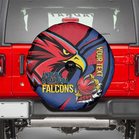 Antigua and Barbuda Cricket Custom Spare Tire Cover Go Champions Falcons - Wonder Print Shop