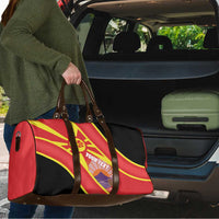 Personalised Macedonia National Day Travel Bag New Sun of Liberty Waves Style - Wonder Print Shop