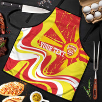 Macedonia Football Custom Apron Go Risovi Grunge Style - Wonder Print Shop