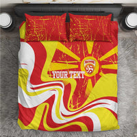 Macedonia Football Custom Bedding Set Go Risovi Grunge Style - Wonder Print Shop