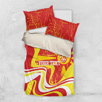 Macedonia Football Custom Bedding Set Go Risovi Grunge Style - Wonder Print Shop