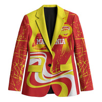 Macedonia Football Custom Blazer Go Risovi Grunge Style - Wonder Print Shop
