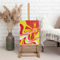 Macedonia Football Custom Canvas Wall Art Go Risovi Grunge Style - Wonder Print Shop