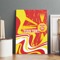 Macedonia Football Custom Canvas Wall Art Go Risovi Grunge Style - Wonder Print Shop