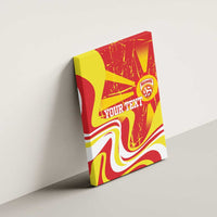 Macedonia Football Custom Canvas Wall Art Go Risovi Grunge Style - Wonder Print Shop