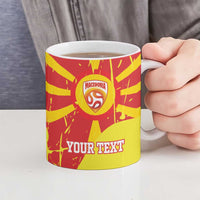 Macedonia Football Custom Ceramic Mug Go Risovi Grunge Style - Wonder Print Shop