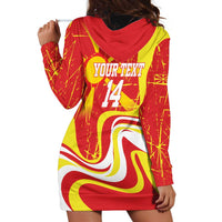 Macedonia Football Custom Hoodie Dress Go Risovi Grunge Style - Wonder Print Shop
