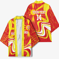 Macedonia Football Custom Kimono Go Risovi Grunge Style - Wonder Print Shop