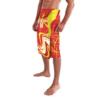 Macedonia Football Custom Lavalava Go Risovi Grunge Style - Wonder Print Shop