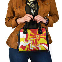 Macedonia Football Custom Shoulder Handbag Go Risovi Grunge Style - Wonder Print Shop