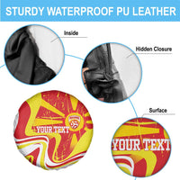 Macedonia Football Custom Spare Tire Cover Go Risovi Grunge Style - Wonder Print Shop