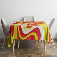 Macedonia Football Custom Tablecloth Go Risovi Grunge Style - Wonder Print Shop