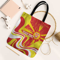 Macedonia Football Custom Tote Bag Go Risovi Grunge Style - Wonder Print Shop